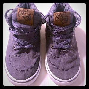 VANS HALF CAB sneakers Little kids sz 8.5